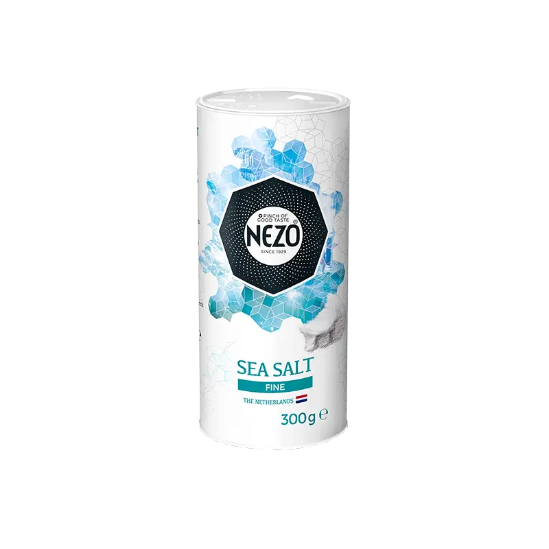 NEZO Fine Sea Salt Cardboard Shaker - 300g