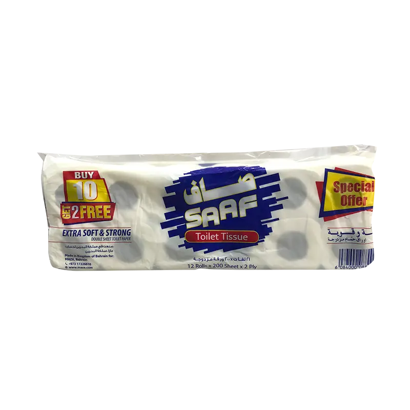 SAAF Toilet Rolls 12 x 200 Sheet