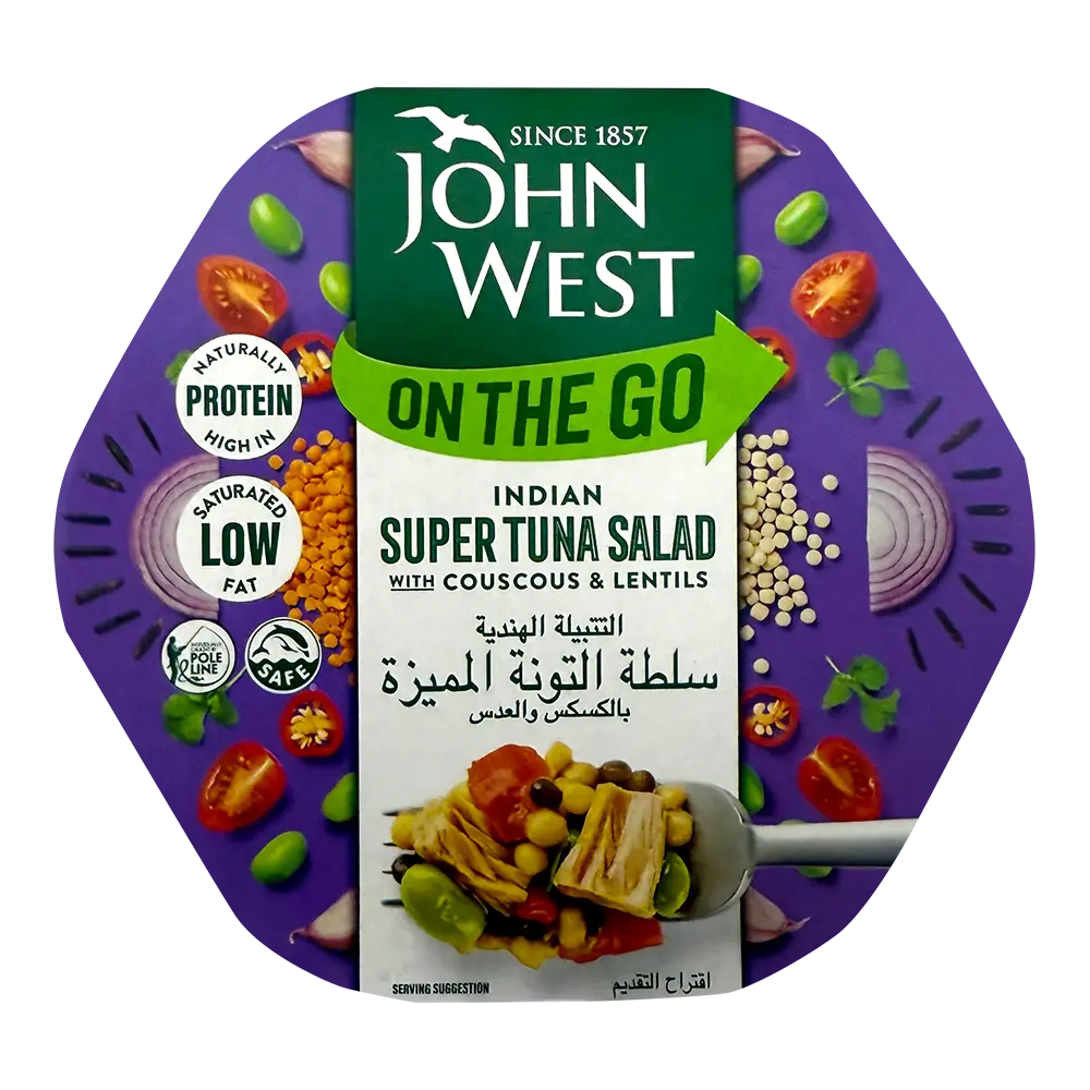 JOHNWEST Super Tuna Salad - Indian (220g)