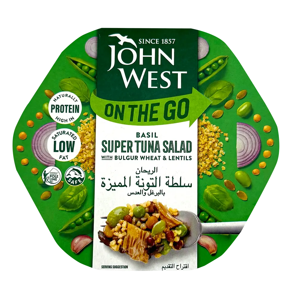 JOHNWEST Super Tuna Salad - Basil (220g)