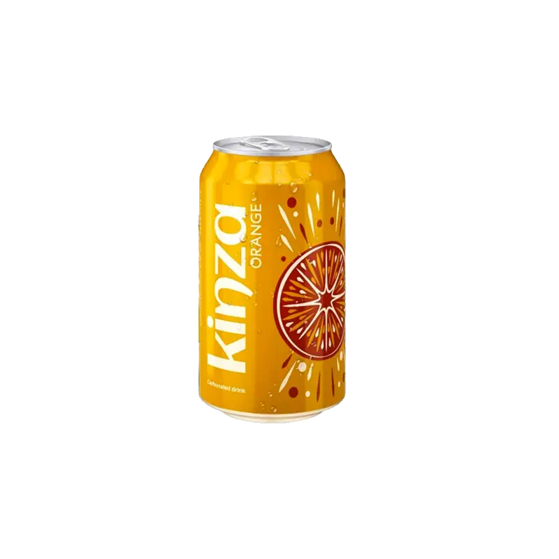 KINZA Carbonated Drink - Orange  (24 x 360ml)