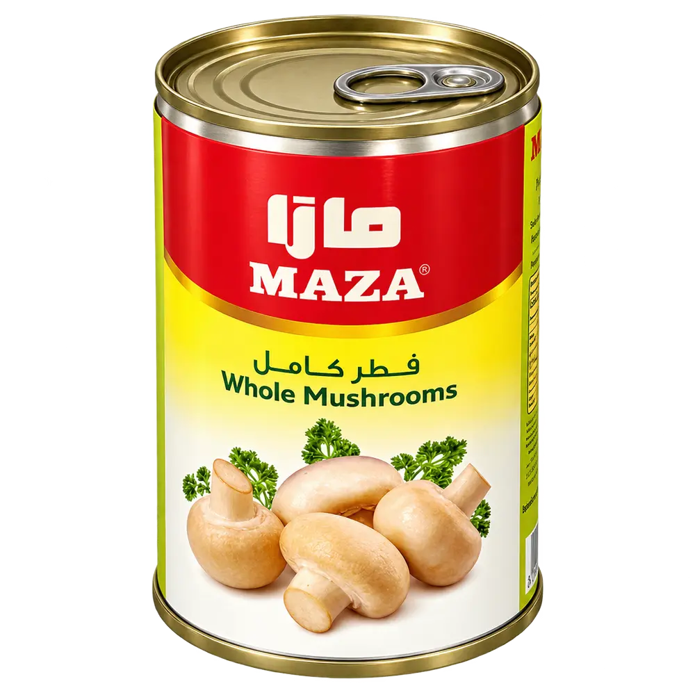 MAZA Whole Mushrooms (CAN) - 400g
