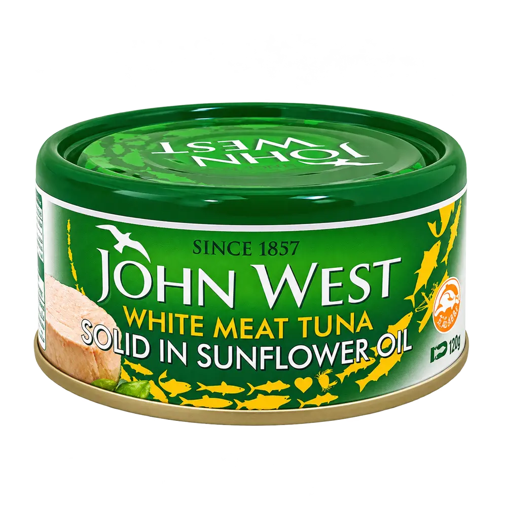 JOHNWEST White Meat Tuna Solid in Sunflower Oil 170g