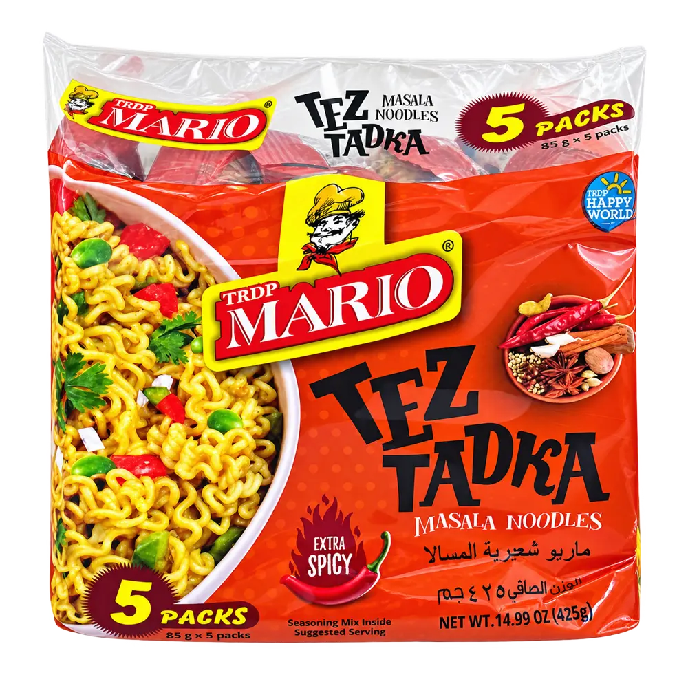 MARIO Instant Noodles - Tez Tadka (5 x 85g )
