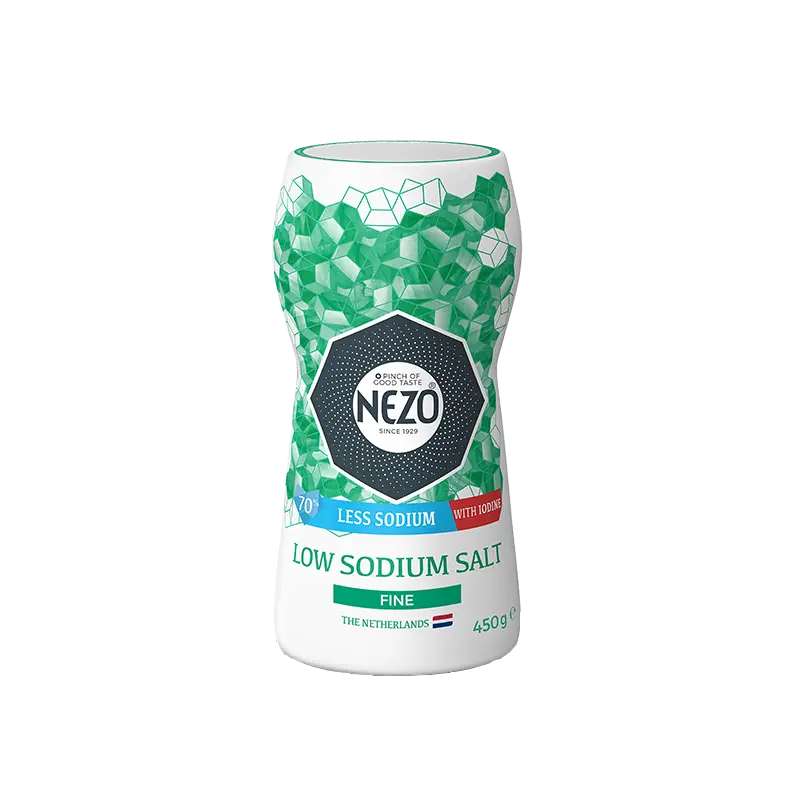NEZO Light Salt Iodized Salt - 450 (Plastic Drum)