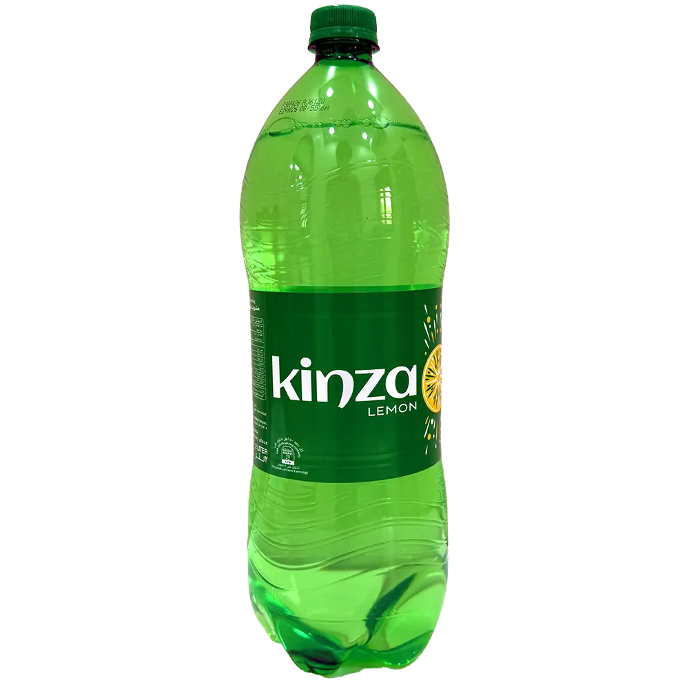KINZA Carbonated Drink - Lemon  (6 x 2 Ltr)
