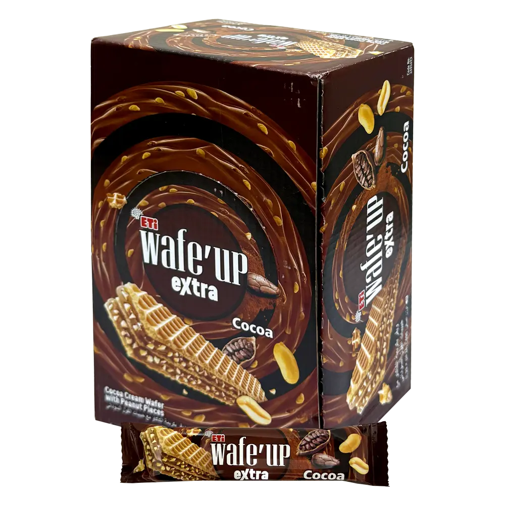 ETI Wafeup Extra Wafers - Chocolate 24 x 29g