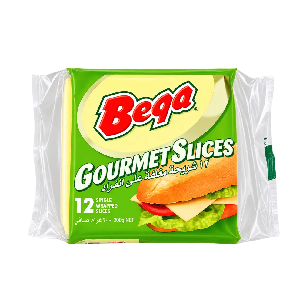 BEGA Gourmet Slice Cheese 200g