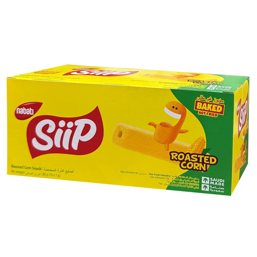 NABATI SIIP Snack - Roasted Cor  16 x 5g