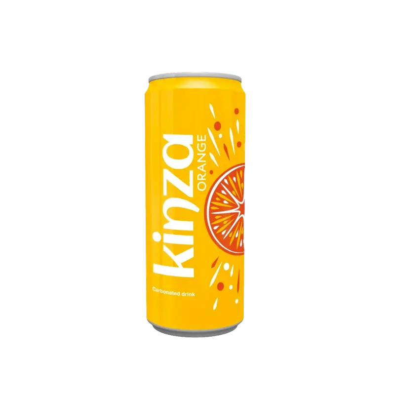 KINZA Carbonated Drink - Orange (30 x 250ml)