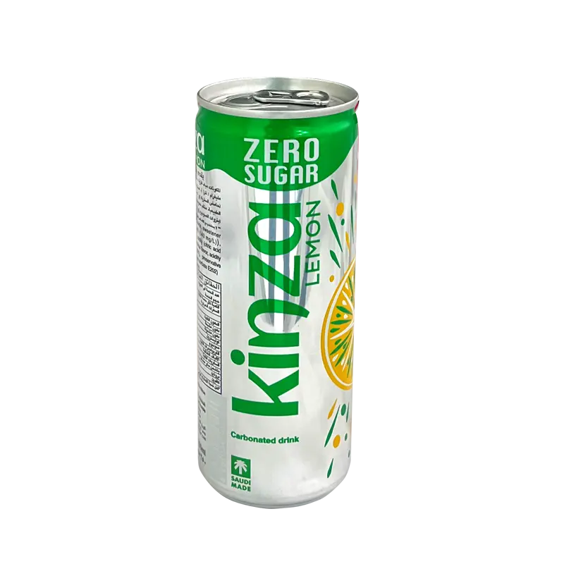 KINZA Carbonated Drink - Lemon Zero (30 x 250ml)