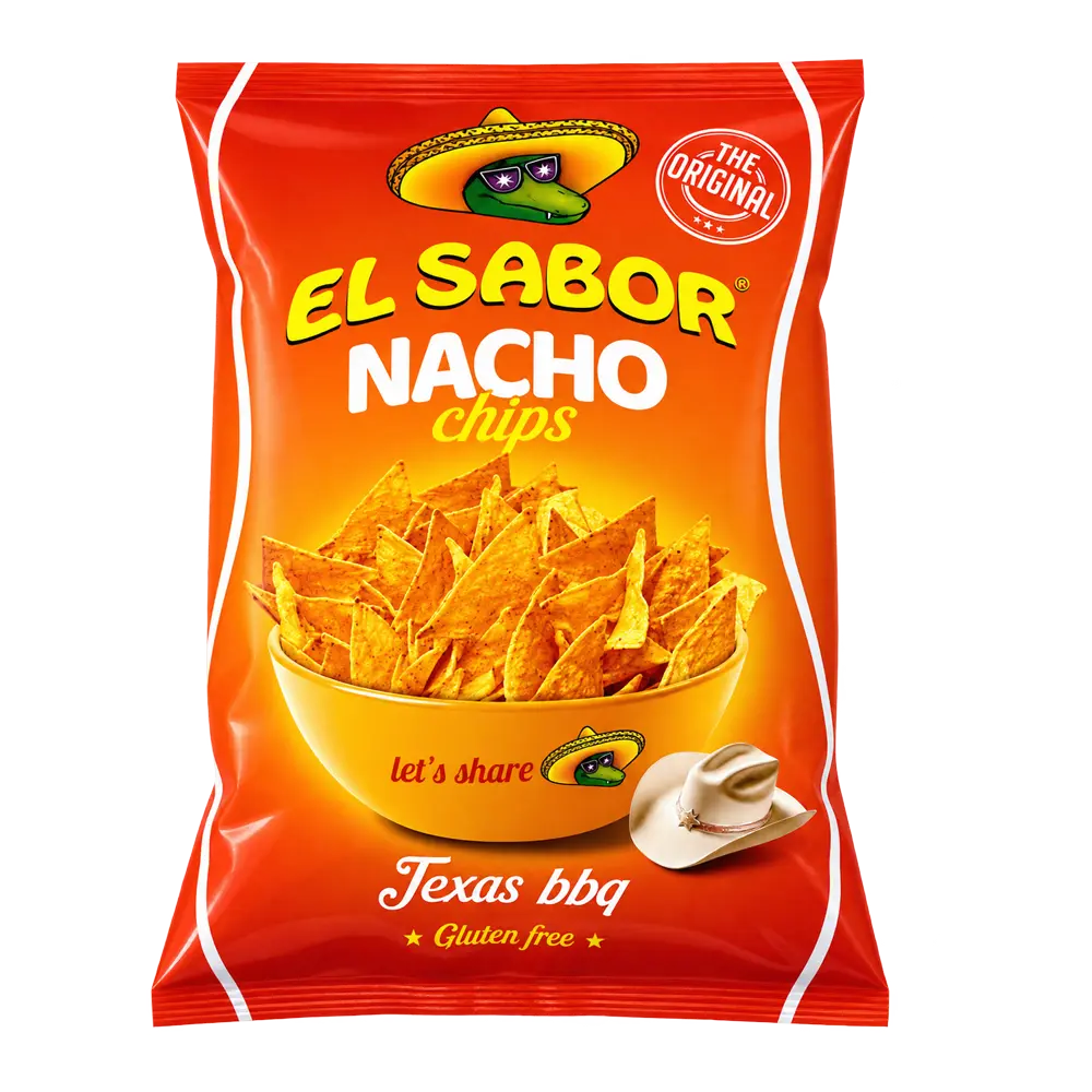 EL SABOR Nacho Chips - B B Q (100g)
