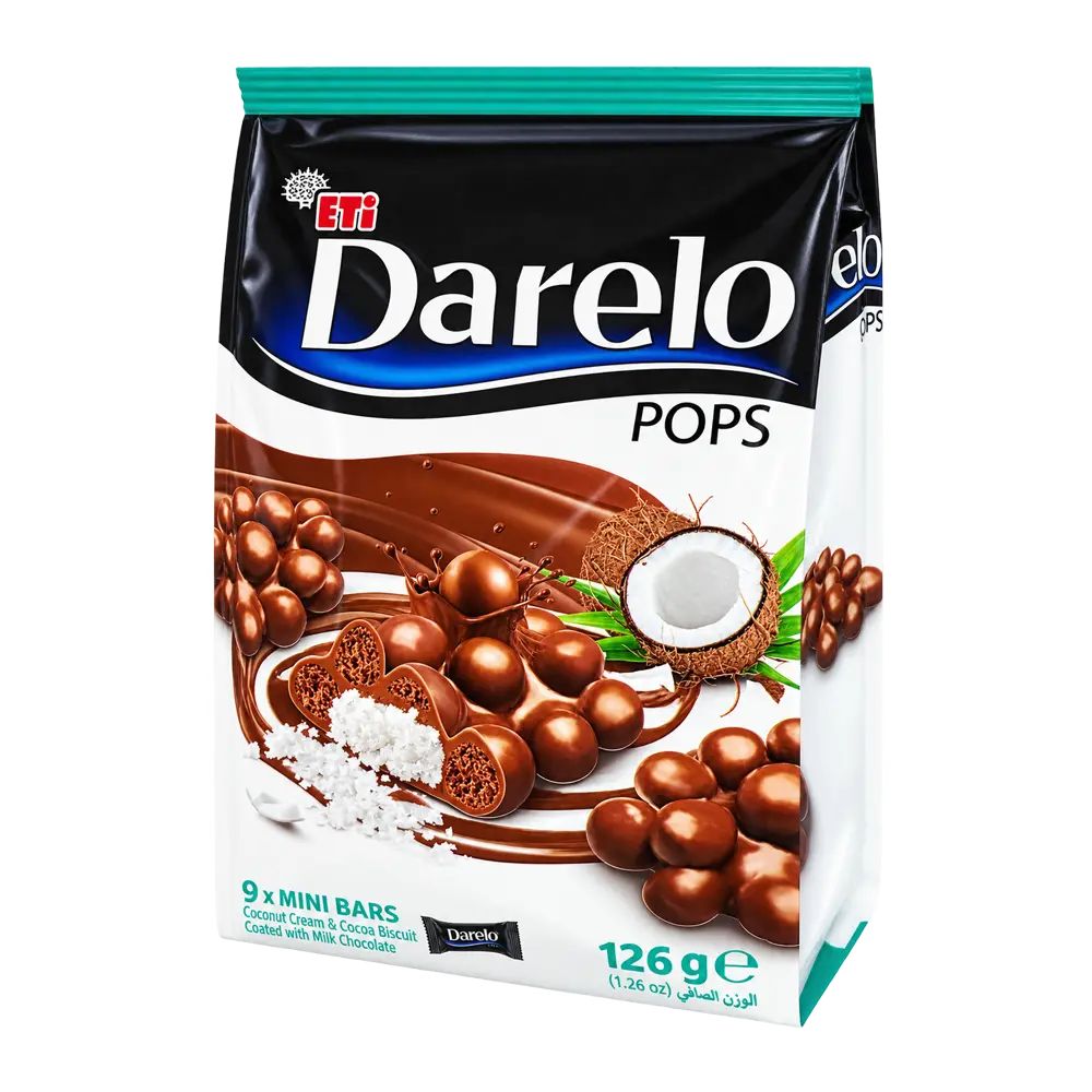 ETI Darelo Mini Pops - Coconut 126g