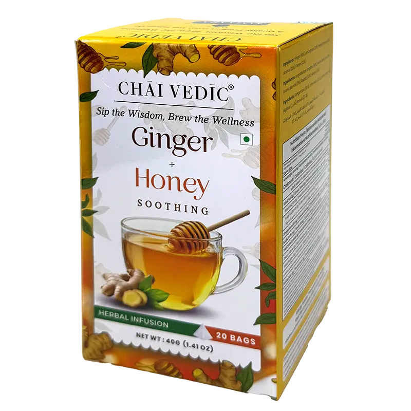 SAMAARA Ginger & Honey Green Tea - 20 Teabags