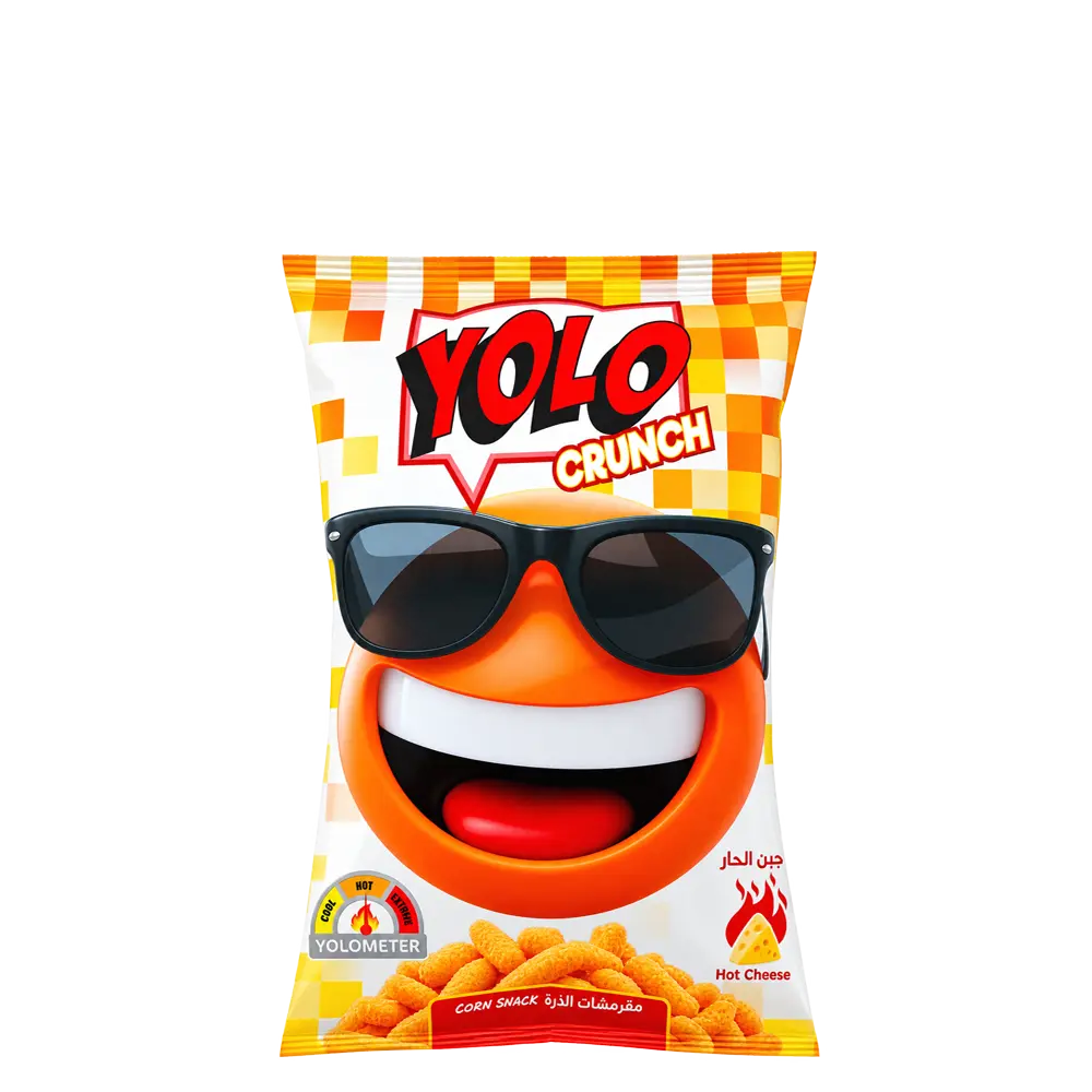 YOLO Crunch - Hot Cheese (12 x 30g)