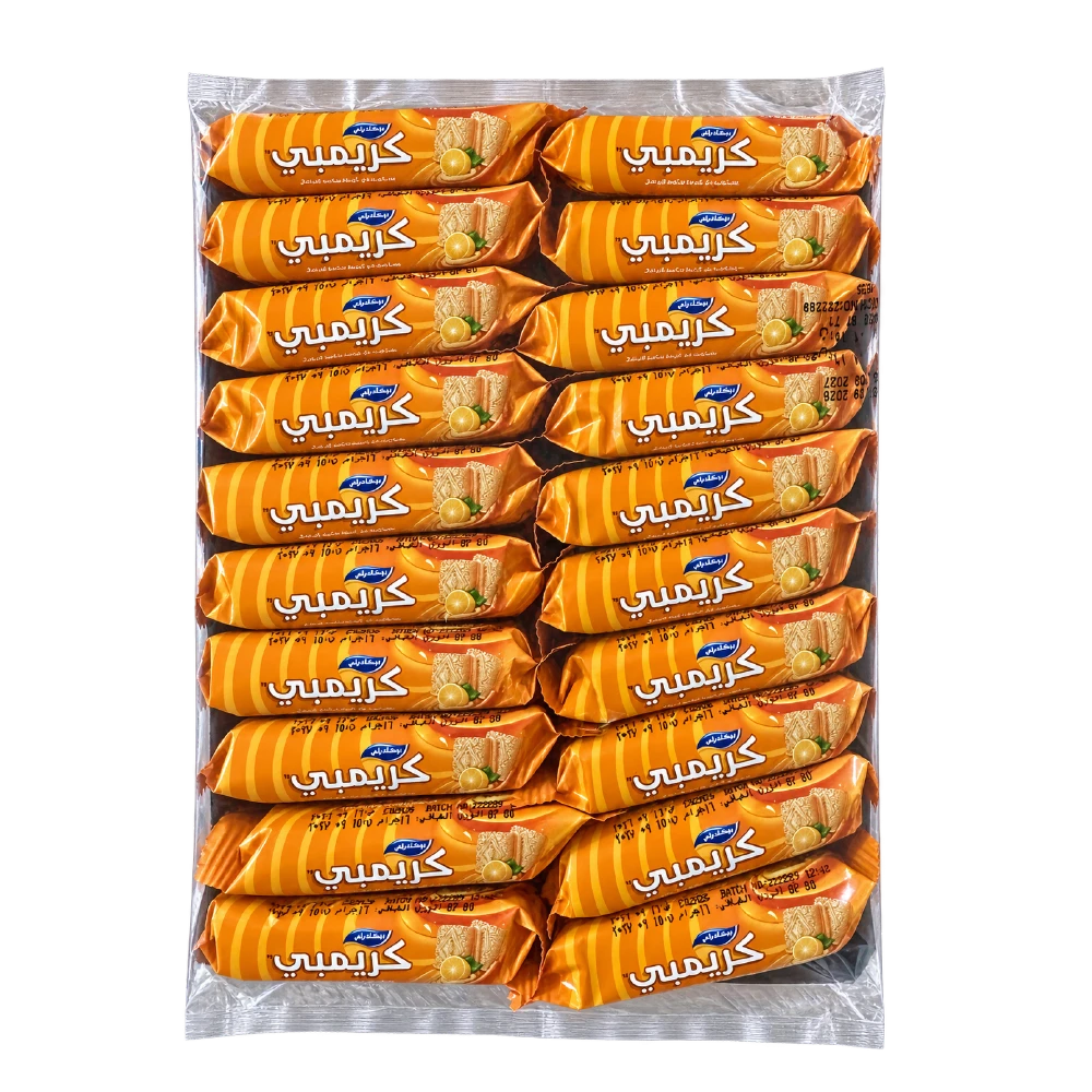 PICCADELI Crembi Biscuits - Orange  (20 x 16g)