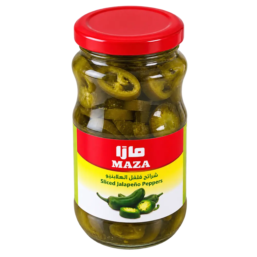 MAZA Sliced Jalapeños (Jar) 350g