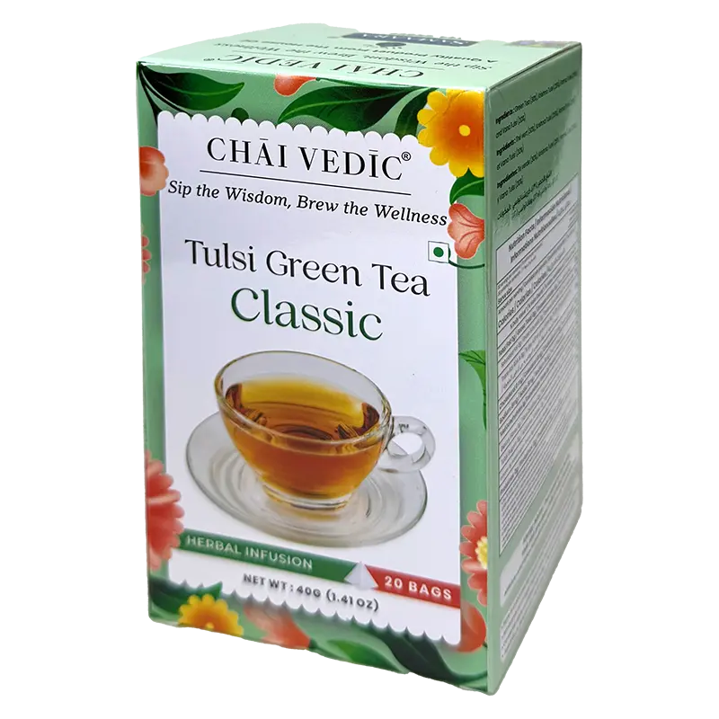 SAMAARA Classic Tulsi Green Tea - 20 Teabags