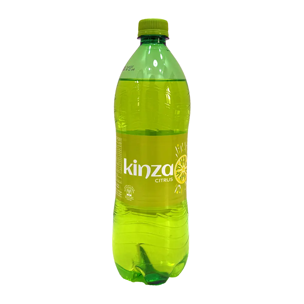 KINZA Carbonated Drink - Citrus  (6 x 1 Ltr)