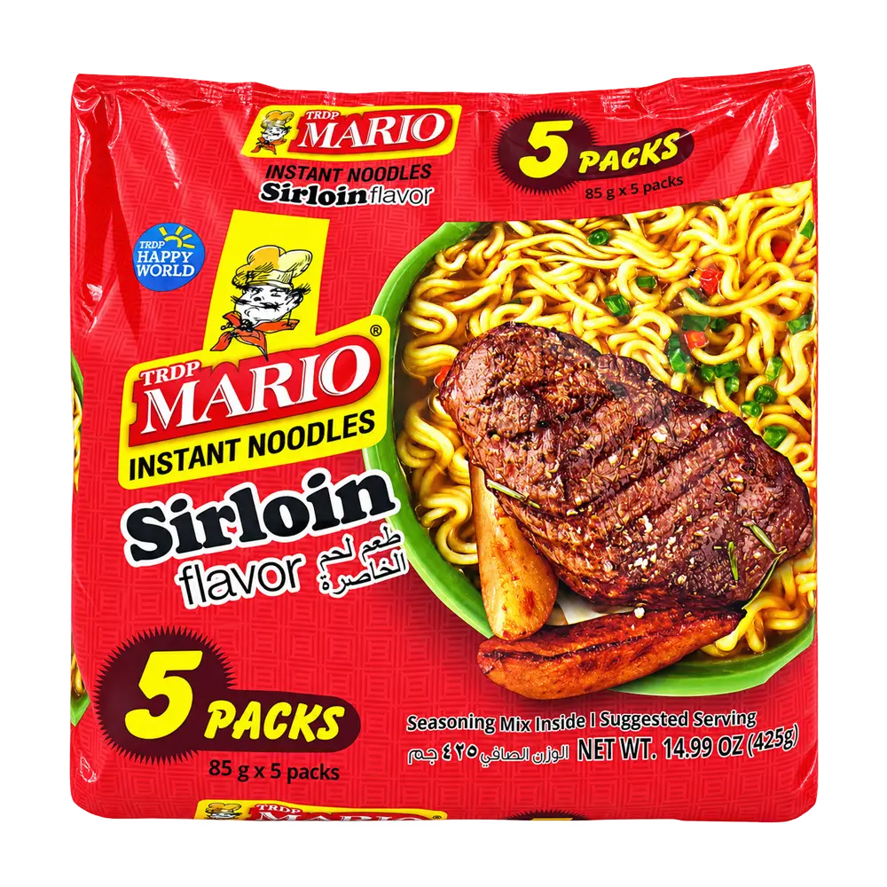 MARIO Instant Noodles - Sirlion(5 x 85g )