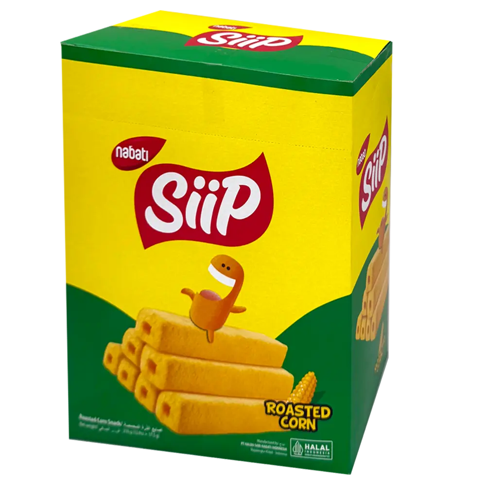 NABATI SIIP Snack - Roasted Corn  12 x 17.5g