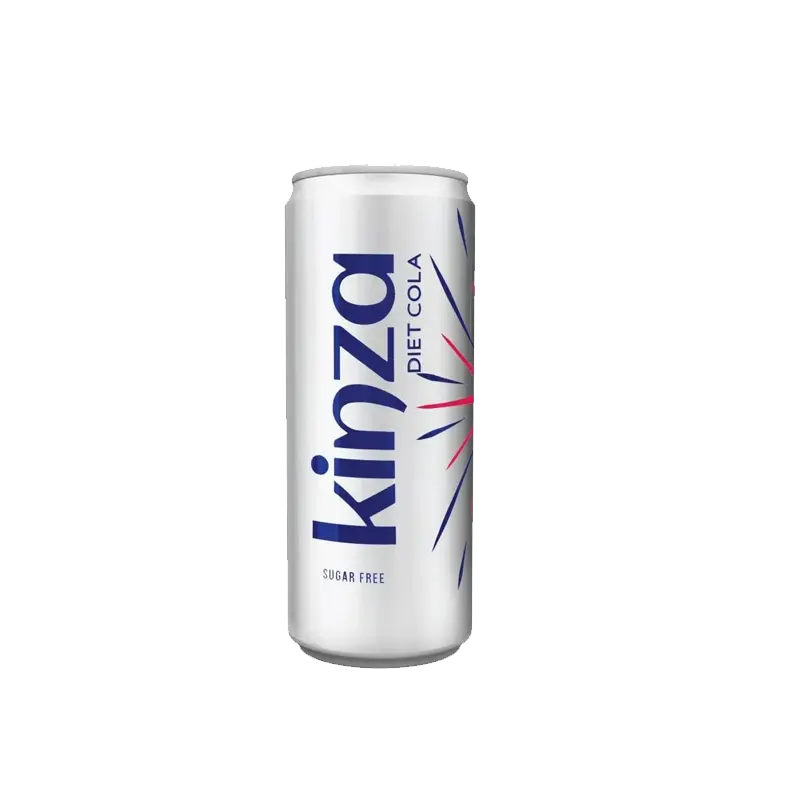 KINZA Carbonated Drink - Cola Diet (30 x 250ml)
