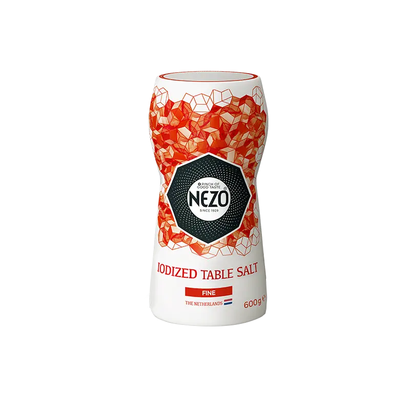 NEZO Extra Fine Iodized Salt - 125 (Plastic Drum)